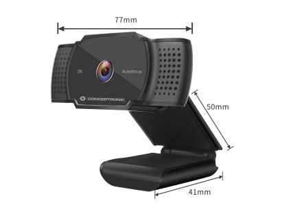 Conceptronic AMDIS02B webcam 5 MP 2592 x 1944 Pixel USB 2.0 Nero