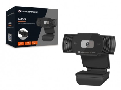 Webcam Full Hd Con Microfono Bk 1920*1080 30Fps Usb 2.0 Privacy