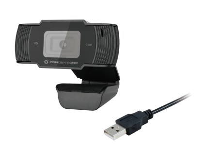 Conceptronic AMDIS05B webcam 1280 x 720 Pixel USB 2.0 Nero