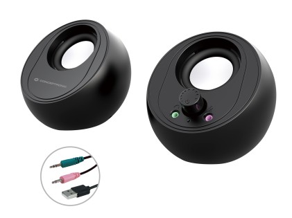 Speaker 2.0 10W Bluetooth 5.0 Jack 3,5Mm + Contr. Volume