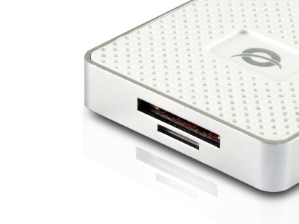 Conceptronic CMULTIRWU3 lettore di schede USB 3.2 Gen 1 (3.1 Gen 1) Argento, Bianco