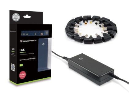 Conceptronic CNB90T15 adattatore e invertitore Interno 90 W Nero