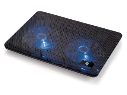 Conceptronic CNBCOOLPAD2F base di raffreddamento per notebook 39,6 cm (15.6") Nero