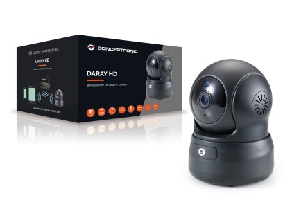 Conceptronic DARAY02B telecamera di sorveglianza Sferico Telecamera di sicurezza IP Interno 1280 x 720 Pixel