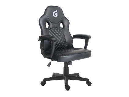 Conceptronic EYOTA03BL sedia per videogioco Sedia da gaming per PC Seduta imbottita Nero