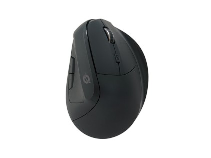 Mouse Ottico Wireless Ergonomic Bk 6 Tasti Ricaricabile Dpi Switch
