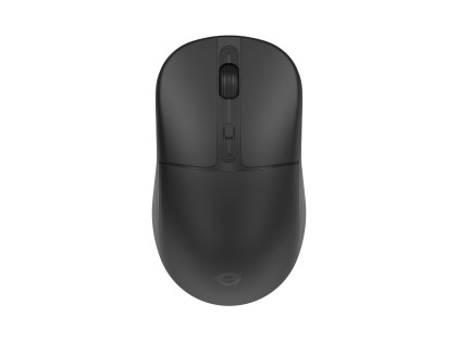 Mouse Ottico Wireless 1600 Dpi Bk 4 Tasti Plug&Play Dpi Switch Dual