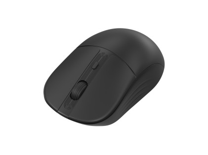Mouse Ottico Wireless 1600 Dpi Bk 4 Tasti Plug&Play Dpi Switch Dual