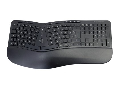 Tastiera+Mouse Wireless Ergonomic 1600 Dpi 125 Tasti
