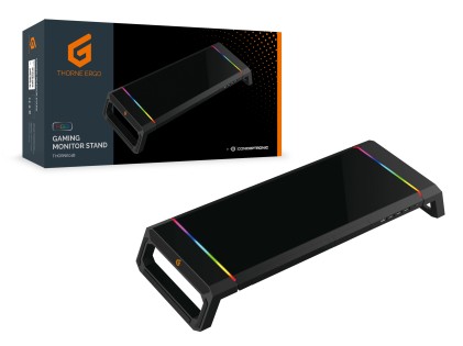 Conceptronic THORNE01B supporto da tavolo per Tv a schermo piatto Libera installazione Nero