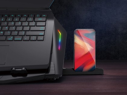 Conceptronic THYIA02B base di raffreddamento per notebook 43,2 cm (17") Nero