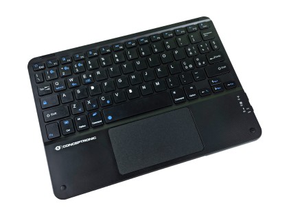 Tastiera 10 Con Touchpad Bk Ricaricabile