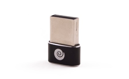 CoolBox COO-ADAPCUC2A adattatore per inversione del genere dei cavi USB A USB C Nero