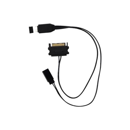 Coolbox ARGB CTRL01 Mini controller ARGB - Trasforma il pulsante di reset in un selettore di effetti per ventole e dispositivi ARGB - Oltre 20 effetti diversi