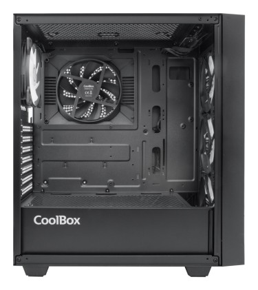 CoolBox PC Gaming GA300 Grid Line Midi Tower Nero