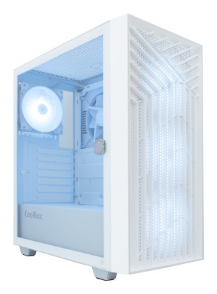 CoolBox COO-CHA-GA300W-0 computer case Midi Tower Bianco