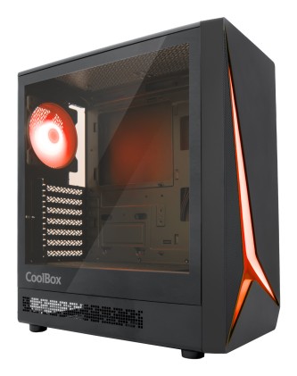 CoolBox PC Gaming GA450 Star Light Midi Tower Nero