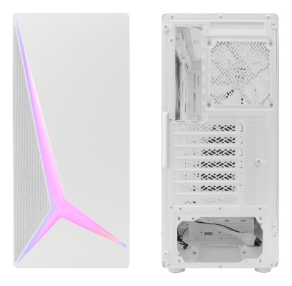 CoolBox PC Gaming GA450 Star Light Midi Tower Bianco