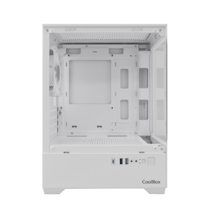 CoolBox GM200 Vision Lite Micro Tower Bianco