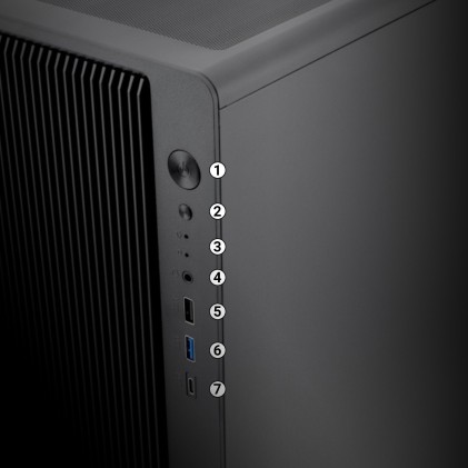 CoolBox COO-CHA-GM350-0 computer case Nero