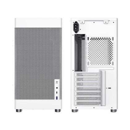 CoolBox COO-CHA-MP1-0 computer case Tower Bianco