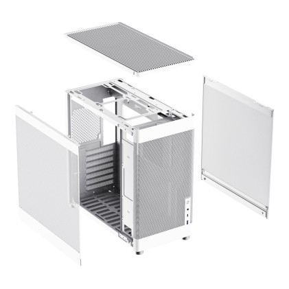 CoolBox COO-CHA-MP1-0 computer case Tower Bianco