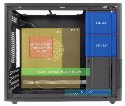 CoolBox COO-CHA-MP2-0 computer case Midi Tower Nero