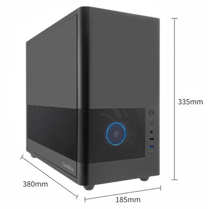 CoolBox COO-CHA-MP2-0 computer case Midi Tower Nero