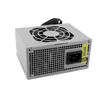 CoolBox BASIC500GR-S alimentatore per computer 500 W 20+4 pin ATX SFX Bianco