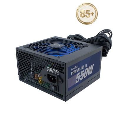 CoolBox COO-FAPW3-550 alimentatore per computer 550 W Nero