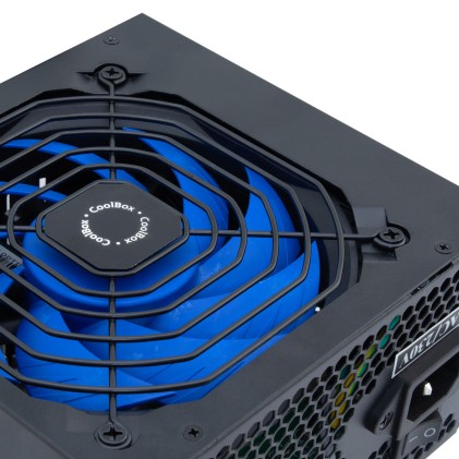 CoolBox Powerline III 750 alimentatore per computer 750 W 20+4 pin ATX ATX Nero