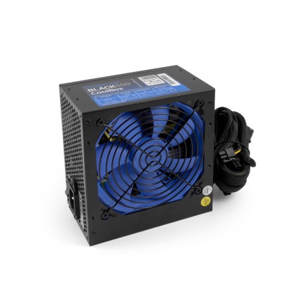 CoolBox Powerline Black 500 alimentatore per computer 500 W 20+4 pin ATX ATX Nero