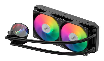 CoolBox Infinite Liquid 240 ARGB Processore Kit di raffreddamento a liquido 12 cm Nero 1 pz