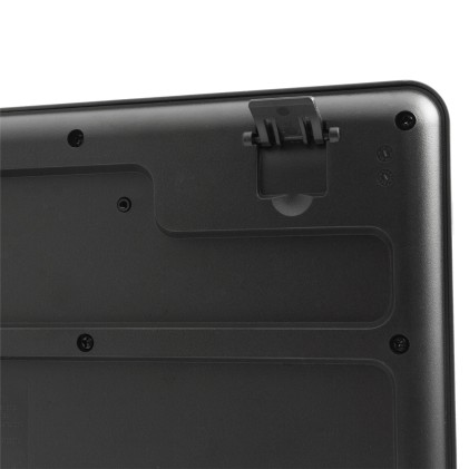 CoolBox COO-KTR-02W tastiera Mouse incluso Ufficio RF Wireless QWERTY Spagnolo Nero