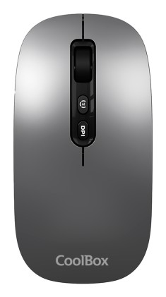 CoolBox W02 mouse Casa Ambidestro RF senza fili + Bluetooth Ottico 1600 DPI