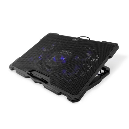 CoolBox COO-NCP17-V5 base di raffreddamento per laptop 43,9 cm (17.3") 1500 Giri/min Nero
