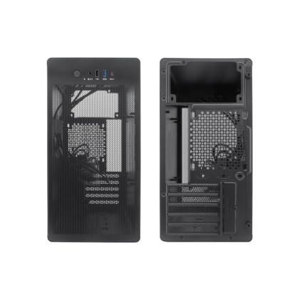 CoolBox COO-PCM100-0 computer case Midi Tower Nero