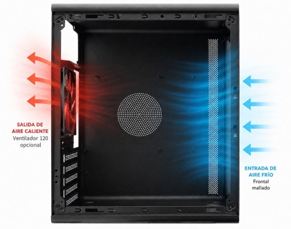 CoolBox COO-PCM100-0 computer case Midi Tower Nero