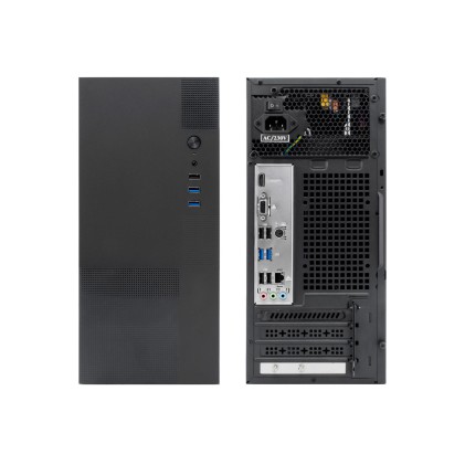 CoolBox COO-PCM440-1 computer case Desktop Nero