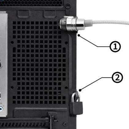 Case Coolbox M460 MicroATX - Supporta unit&agrave; da 3,5" e 2,5" - USB-C 3.2 Gen1 e audio - Nero