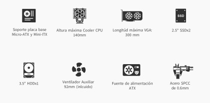 CoolBox COO-PCM640C-0 computer case