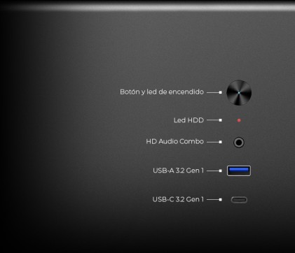 CoolBox COO-PCM640C-1 computer case