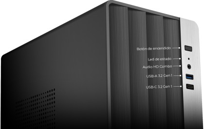 CoolBox COO-PCM870-1 computer case Midi Tower Nero 500 W