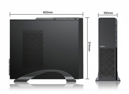 CoolBox COO-PCT313-1 computer case Micro Tower Nero 500 W