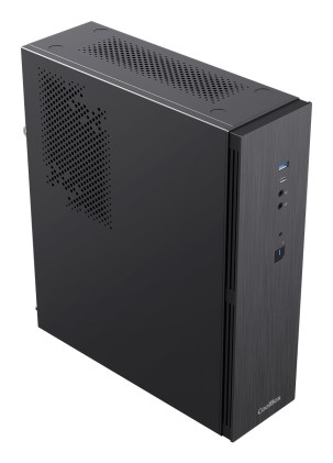 CoolBox PC micro ATX T370 Slim Basso profilo (Slimline - stilizzato) Nero 300 W
