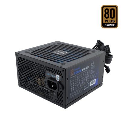 CoolBox Force BR-500 alimentatore per computer 500 W 20+4 pin ATX ATX Nero