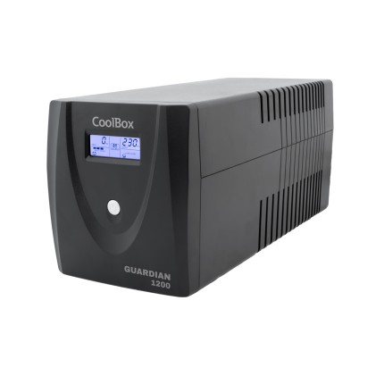 CoolBox Guardian 3 LCD 1200VA gruppo di continuit&agrave; (UPS) A linea interattiva 1,2 kVA 720 W 4 presa(e) AC
