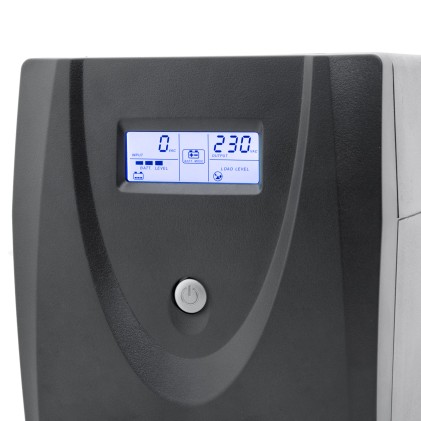 CoolBox Guardian 3 LCD 1200VA gruppo di continuit&agrave; (UPS) A linea interattiva 1,2 kVA 720 W 4 presa(e) AC