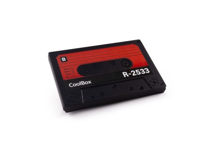 CoolBox SlimChase R-2533 Box esterno HDD/SSD Nero, Rosso 2.5"