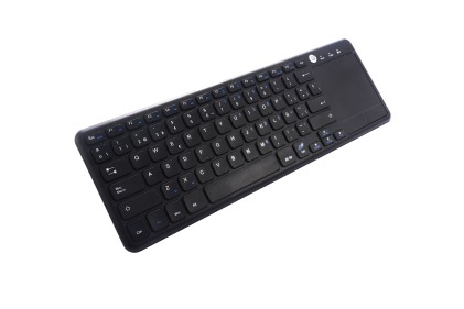 CoolBox CoolTouch tastiera Universale RF Wireless QWERTY Spagnolo Nero